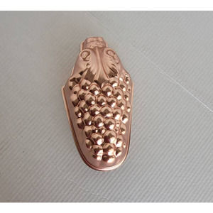 Vintage Copper Grape Strawberry Dessert Baking Cake Jello Pan Mold